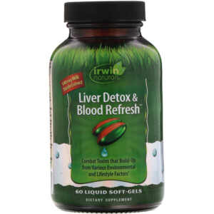 Mua Irwin Naturals Liver Detox & Blood Refresh 60 Liquid Soft-Gels giảm giá rẻ Hà nội TPHCM