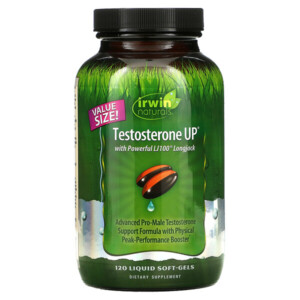 Mua Irwin Naturals Testosterone UP 120 Liquid Soft-Gels giảm giá rẻ Hà nội TPHCM