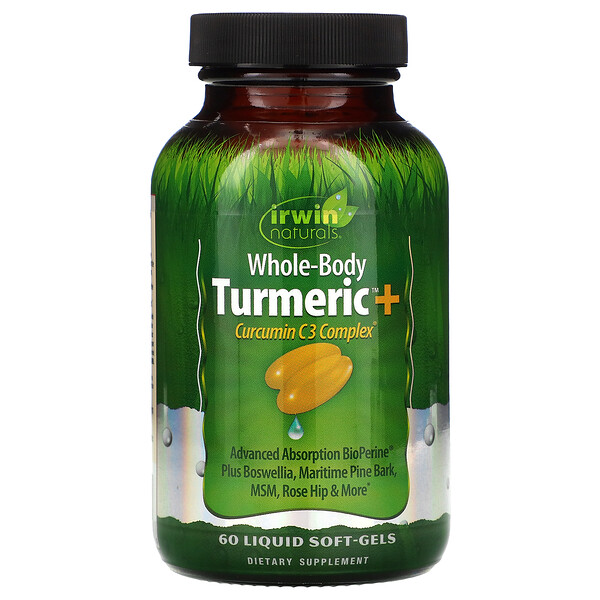 Mua Irwin Naturals Whole-Body Turmeric+ 60 Liquid Soft-Gels giảm giá rẻ Hà nội TPHCM