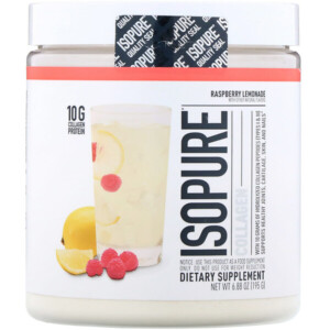 Mua Isopure Collagen Raspberry Lemonade 6.88 oz 195 g giảm giá rẻ Hà nội TPHCM