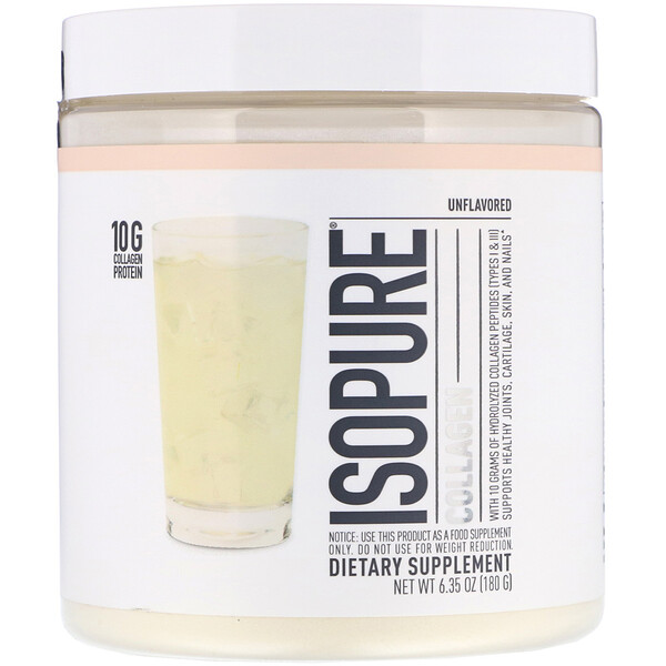 Mua Isopure Collagen Unflavored 6.35 oz 180 g giảm giá rẻ Hà nội TPHCM