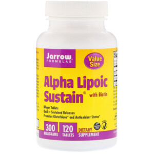 Mua Jarrow Formulas Alpha Lipoic Sustain with Biotin 300 mg 120 viên giảm giá rẻ Hà nội TPHCM