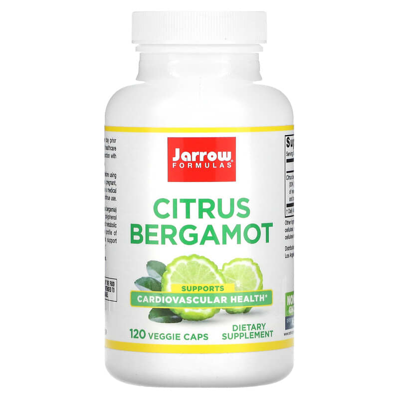 Jarrow Formulas Citrus Bergamot 120 Veggie Caps 3 Jarrow Formulas Citrus Bergamot 120 Veggie Caps 790011140962