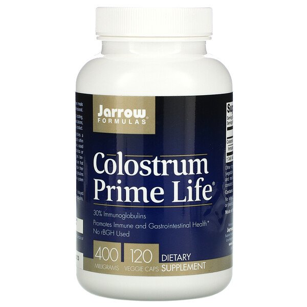 Jarrow Formulas Colostrum Prime Life 400 mg 120 viên 3 jarrow formulas colostrum prime life 400 mg 120 veggie caps 219