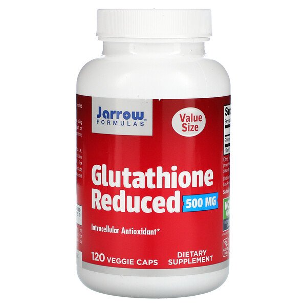 Jarrow Formulas Glutathione Reduced 500 mg 120 viên 2 jarrow formulas glutathione reduced 500 mg 120 veggie caps 45676