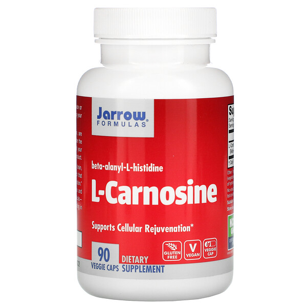 Jarrow Formulas L-Carnosine 90 viên 3 jarrow formulas l carnosine 90 veggie caps 130