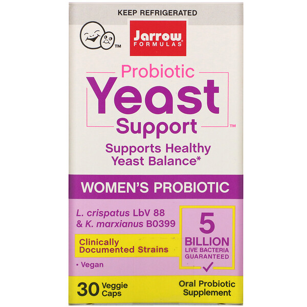 Jarrow Formulas Probiotic Yeast Support Women’s Probiotic 5 Billion CFU 30 Delayed Release Veggie Caps 1 Mua Jarrow Formulas Probiotic Yeast Support Women's Probiotic 5 Billion 30 viên giảm giá rẻ Hà nội TPHCM
