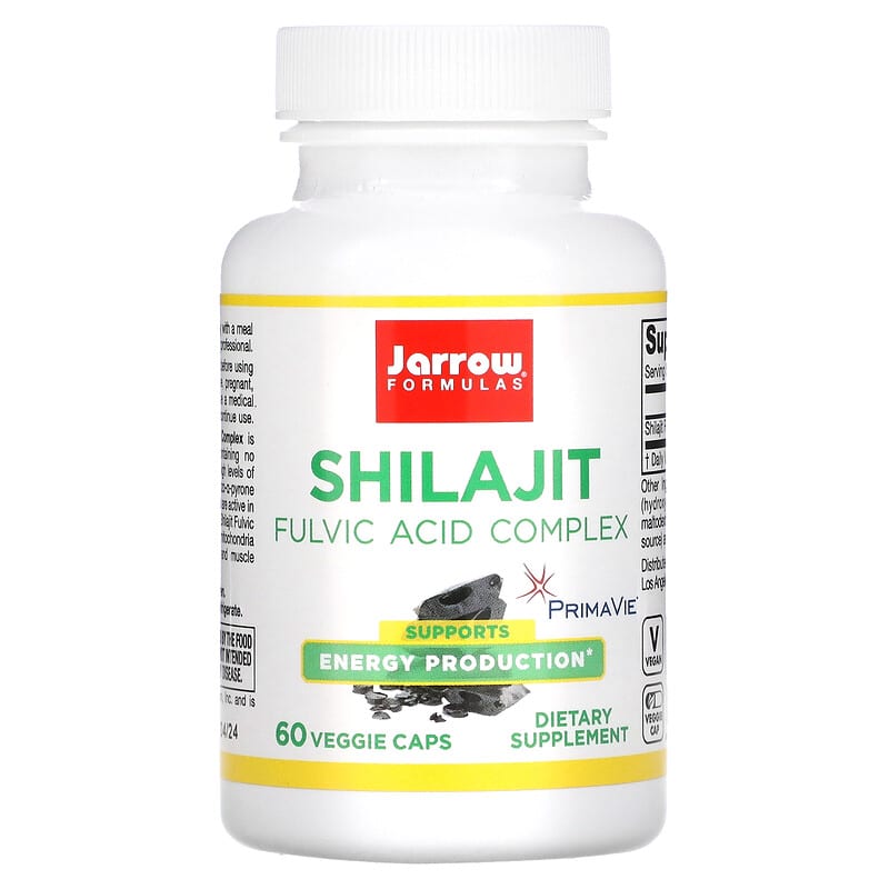 Jarrow Formulas Shilajit Fulvic Acid Complex 60 Veggie Caps 3 Jarrow Formulas Shilajit Fulvic Acid Complex 60 Veggie Caps 790011290605