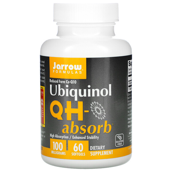 Mua Jarrow Formulas Ubiquinol QH-Absorb 100 mg 60 Softgels giảm giá rẻ Hà nội TPHCM
