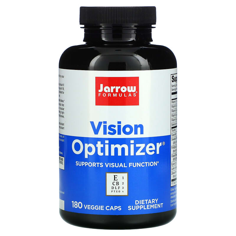 Jarrow Formulas Vision Optimizer 180 viên 6 jarrow formulas vision optimizer 180 veggie caps 16987