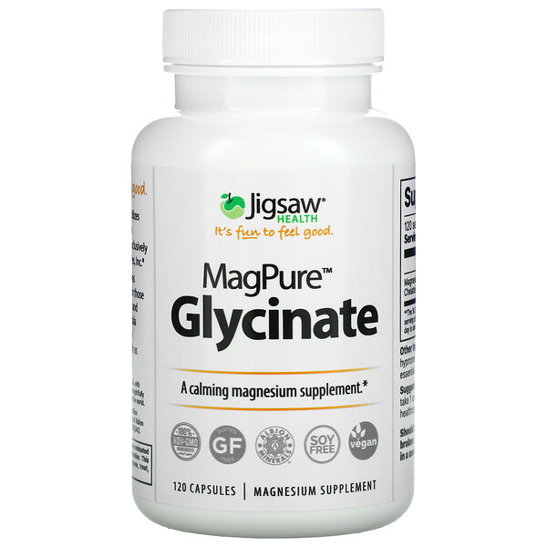 Mua Jigsaw Health MagPure Glycinate 120 viên giảm giá rẻ Hà nội TPHCM