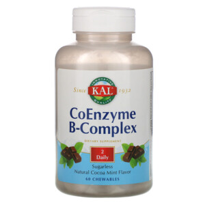 Mua KAL Coenzyme B-Complex Natural Cocoa Mint 60 viên nhai giảm giá rẻ Hà nội TPHCM