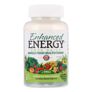 Mua KAL Enhanced Energy Once Daily Whole Food Multivitamin 60 viên giảm giá rẻ Hà nội TPHCM