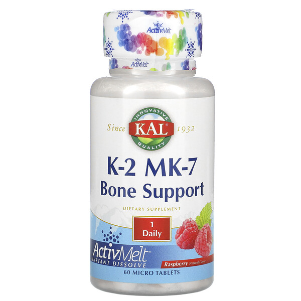 Mua KAL K-2 MK-7 Bone Support Raspberry 60 Micro viên giảm giá rẻ Hà nội TPHCM