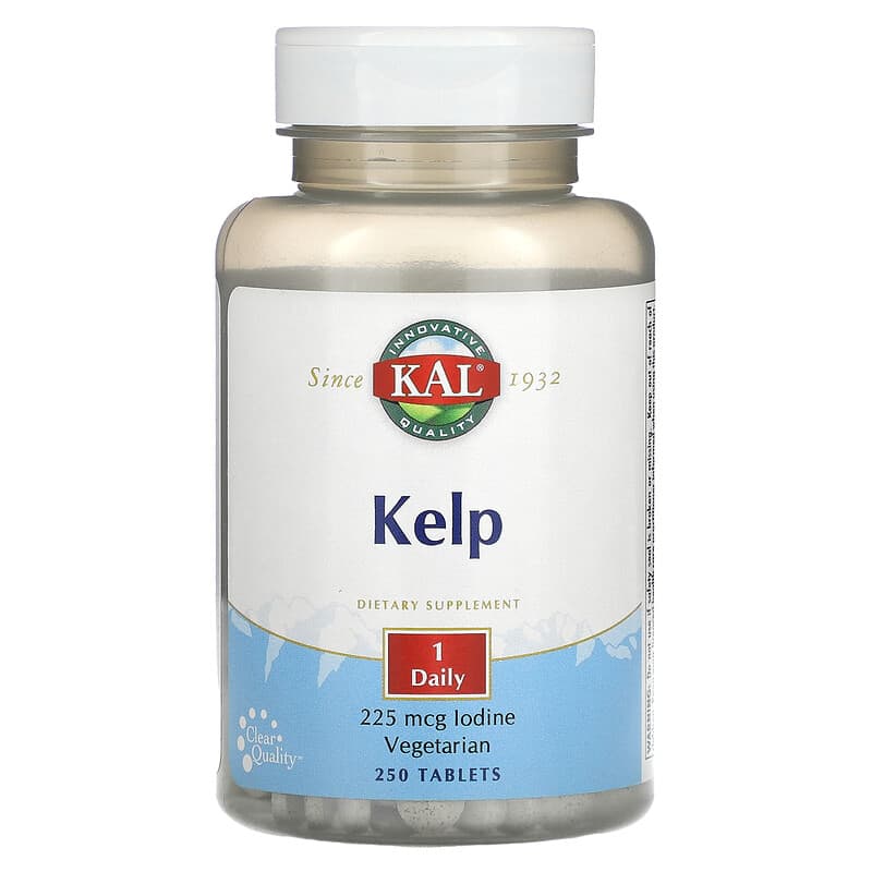 KAL Kelp 250 Tablets 3 KAL Kelp 250 Tablets 021245754008