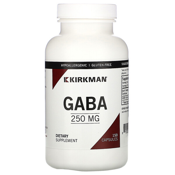 Kirkman Labs GABA 250 mg 150 viên 3 kirkman labs gaba 250 mg 150 capsules 58423