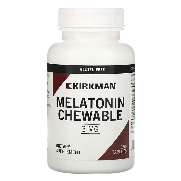Mua Kirkman Labs Melatonin Chewable 3 mg 150 viên giảm giá rẻ Hà nội TPHCM