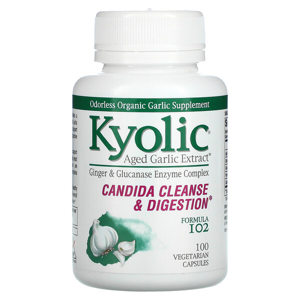 Mua Kyolic Aged Garlic Extract Candida Cleanse & Digestion Formula 102 100 viên giảm giá rẻ Hà nội TPHCM