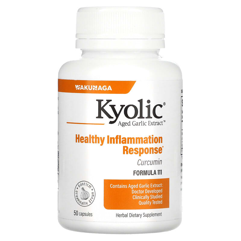 Kyolic Aged Garlic Extract Curcumin 50 viên 6 kyolic aged garlic extract curcumin 50 capsules 43126