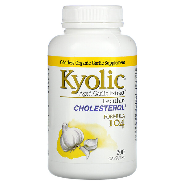 Kyolic Aged Garlic Extract Formula 104 200 viên 6 kyolic aged garlic extract formula 104 200 capsules 3934