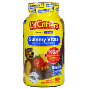 L'il Critters Gummy Vites Daily Multivitamin 190 Gummies 027917016290
