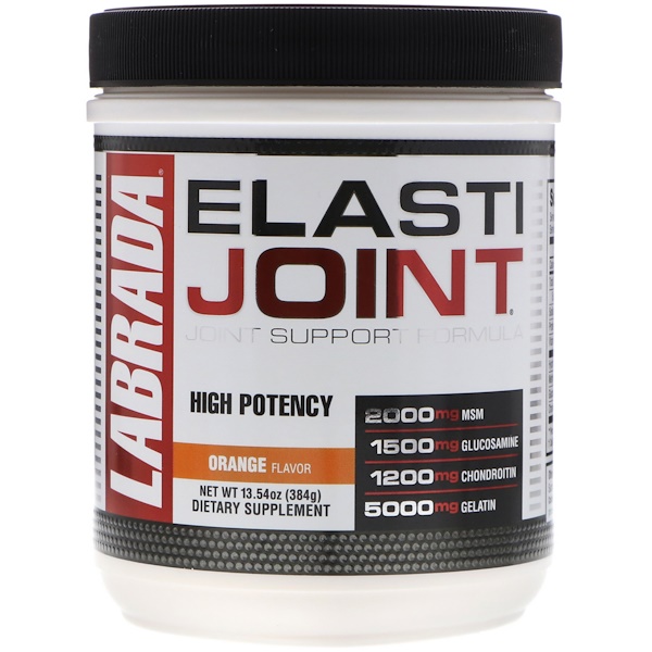 Labrada Nutrition ElastiJoint Joint Support Formula Orange Flavor 13.54 oz (384 g) 3 labrada nutrition elastijoint joint support formula orange flavor 13 54 oz 384 g 71255