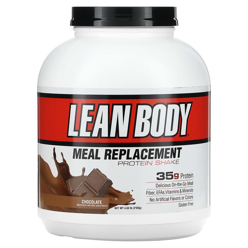 Labrada Nutrition Lean Body Meal Replacement Protein Shake Chocolate 4.63 lbs (2100 g) 3 Labrada Nutrition Lean Body Meal Replacement Protein Shake Chocolate 4.63 lbs (2100 g) 710779113473