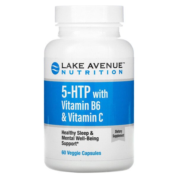 Mua Lake Avenue Nutrition 5-HTP with Vitamin B6 & Vitamin C 60 Veggie viên giảm giá rẻ Hà nội TPHCM