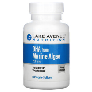 Mua Lake Avenue Nutrition DHA from Marine Algae 200 mg 60 Veggie Softgels giảm giá rẻ Hà nội TPHCM