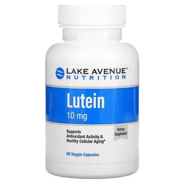 Lake Avenue Nutrition Lutein 10 mg 60 viên 3 lake avenue nutrition lutein 10 mg 60 veggie capsules 97367