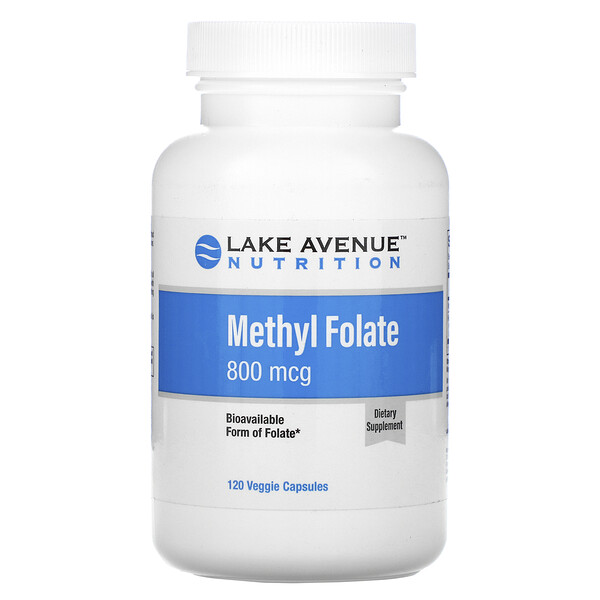 Mua Lake Avenue Nutrition Methyl Folate 800 mcg 120 Veggie viên giảm giá rẻ Hà nội TPHCM