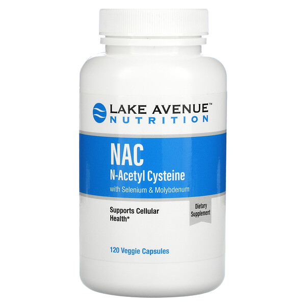 Mua Lake Avenue Nutrition NAC N-Acetyl Cysteine with Selenium & Molybdenum 600 mg 120 Veggie viên giảm giá rẻ Hà nội TPHCM