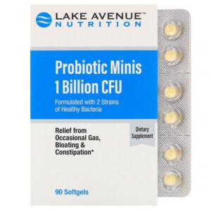 Mua Lake Avenue Nutrition Probiotic Minis 2 Strains of Healthy Bacteria 1 Billion CFU 90 Mini Softgels giảm giá rẻ Hà nội TPHCM