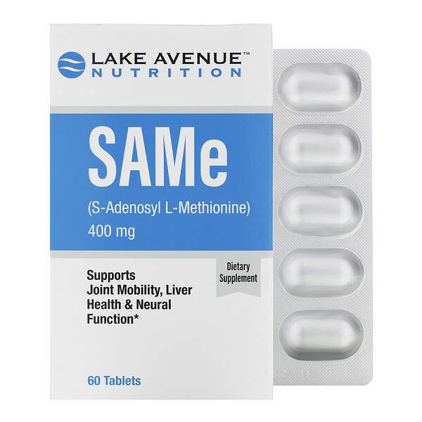 Mua Lake Avenue Nutrition SAMe S-Adenosyl L-Methionine 400 mg 60 viên giảm giá rẻ Hà nội TPHCM