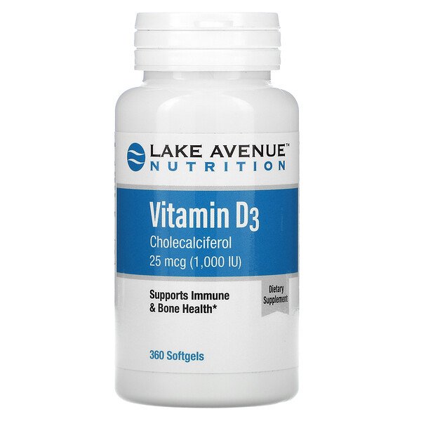 Mua Lake Avenue Nutrition Vitamin D3 25 mcg 1