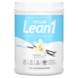 Lean1 Nature's Protein Shake Vanilla 1.4 lb (630 g) 810033014130