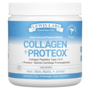 Lewis Labs Collagen + Proteox Unflavored 6 oz (170 g) 042515000038