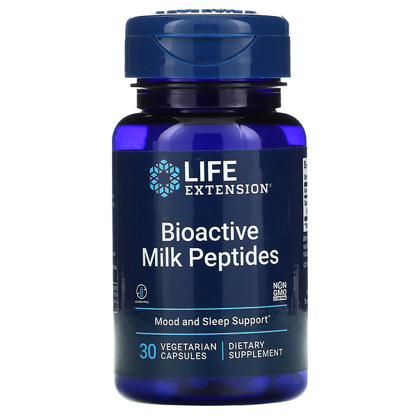 Life Extension Bioactive Milk Peptides 30 viên 3 life extension bioactive milk peptides 30 vegetarian capsules 37883