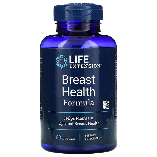 Life Extension Breast Health Formula 60 viên 3 life extension breast health formula 60 capsules 68444