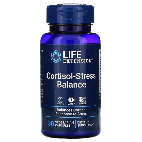 Life Extension Cortisol-Stress Balance 30 Vegetarian Capsules 3 Mua Life Extension Cortisol-Stress Balance 30 viên giảm giá rẻ Hà nội TPHCM