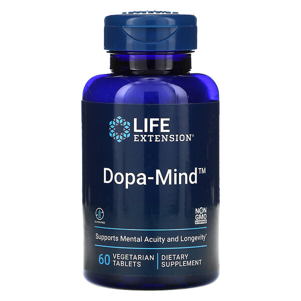 Life Extension Dopa-Mind 60 Vegetarian Tablets 1 Mua Life Extension Dopa-Mind 60 viên giảm giá rẻ Hà nội TPHCM