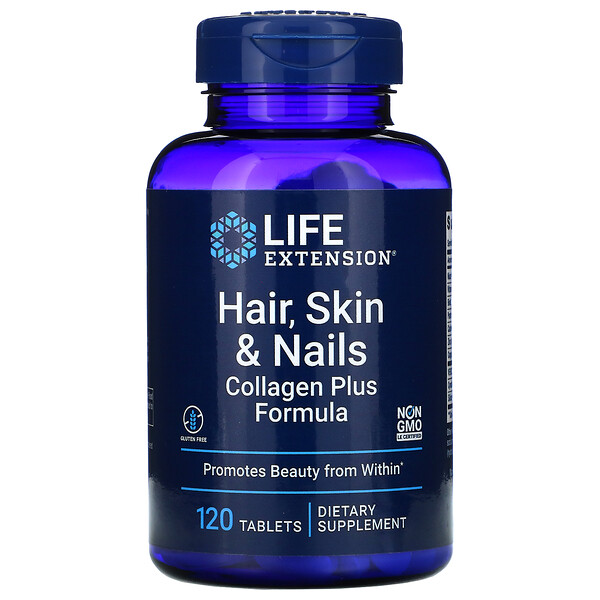 Mua Life Extension Hair Skin & Nails Collagen Plus Formula 120 viên giảm giá rẻ Hà nội TPHCM
