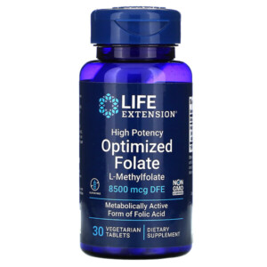 Mua Life Extension High Potency Optimized Folate 8500 mcg DFE 30 viên giảm giá rẻ Hà nội TPHCM