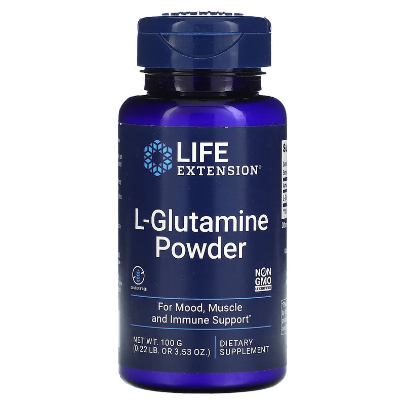Life Extension L-Glutamine Powder 3.53 oz (100 g) 3 Life Extension L-Glutamine Powder 3.53 oz (100 g) 737870141105