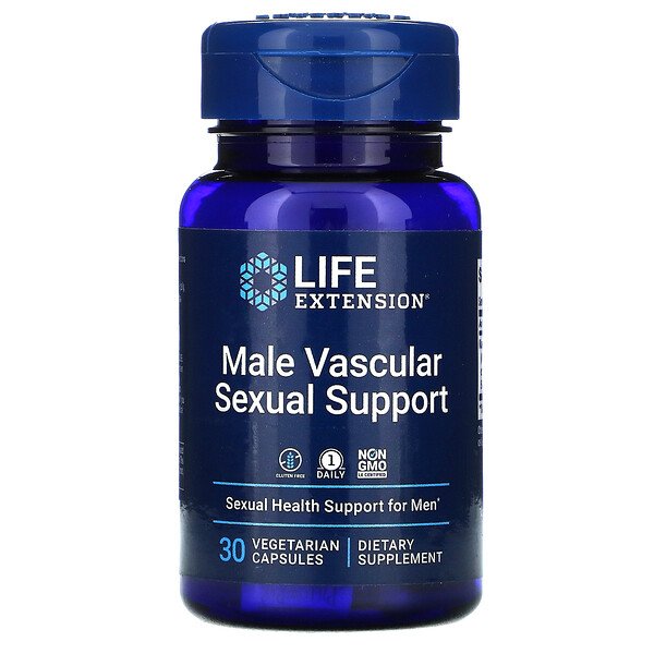 Life Extension Male Vascular Sexual Support 30 viên 6 life extension male vascular sexual support 30 vegetarian capsules 82612