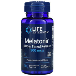 Mua Life Extension Melatonin 6 Hour Timed Release 300 mcg 100 viên giảm giá rẻ Hà nội TPHCM