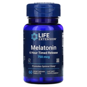 Mua Life Extension Melatonin 6 Hour Timed Release 750 mcg 60 viên giảm giá rẻ Hà nội TPHCM