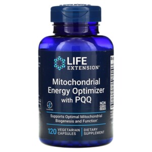 Life Extension Mitochondrial Energy Optimizer with PQQ 120 Vegetarian Capsules 737870186816