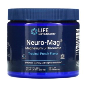 Mua Life Extension Neuro-Mag Magnesium L-Threonate Tropical Punch 3.293 oz 93.35 g giảm giá rẻ Hà nội TPHCM