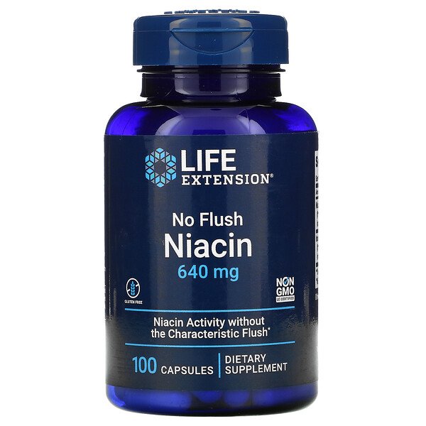 Mua Life Extension No Flush Niacin 640 mg 100 viên giảm giá rẻ Hà nội TPHCM